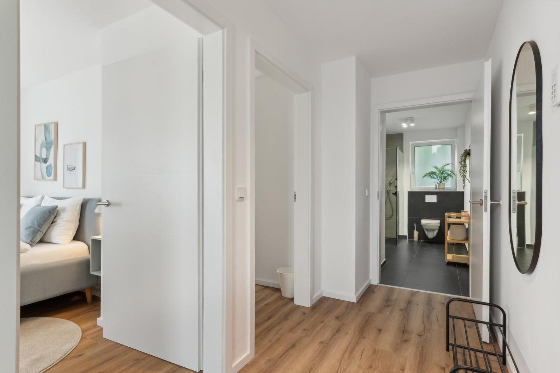 Deluxe Apartment In Bielefeld City Mit Parkplatz Und Balkon Exteriér fotografie